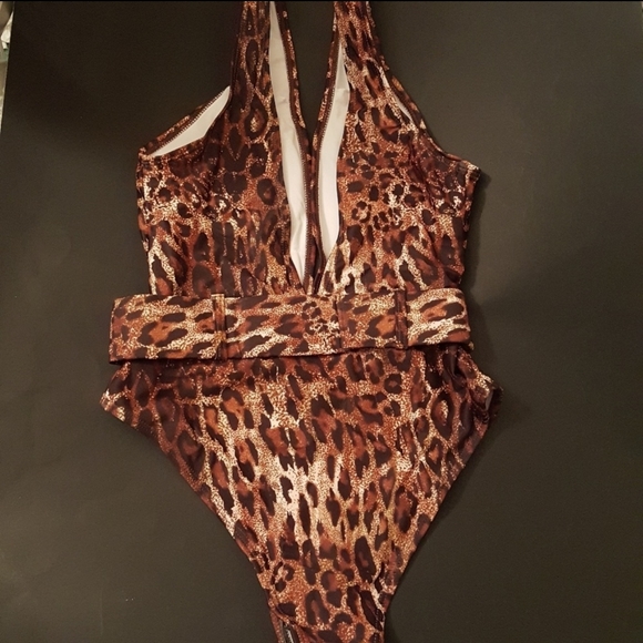 🆕LAST 1! Sexy Leopard Print One Piece Swimsuit - Picture 7 of 7